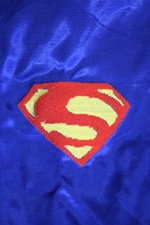 supermand broderi p supermandkappen