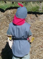 ridderbrynjen på en dreng på 5 år
